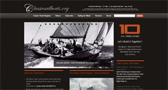 Desktop Screenshot of classicsailboats.org
